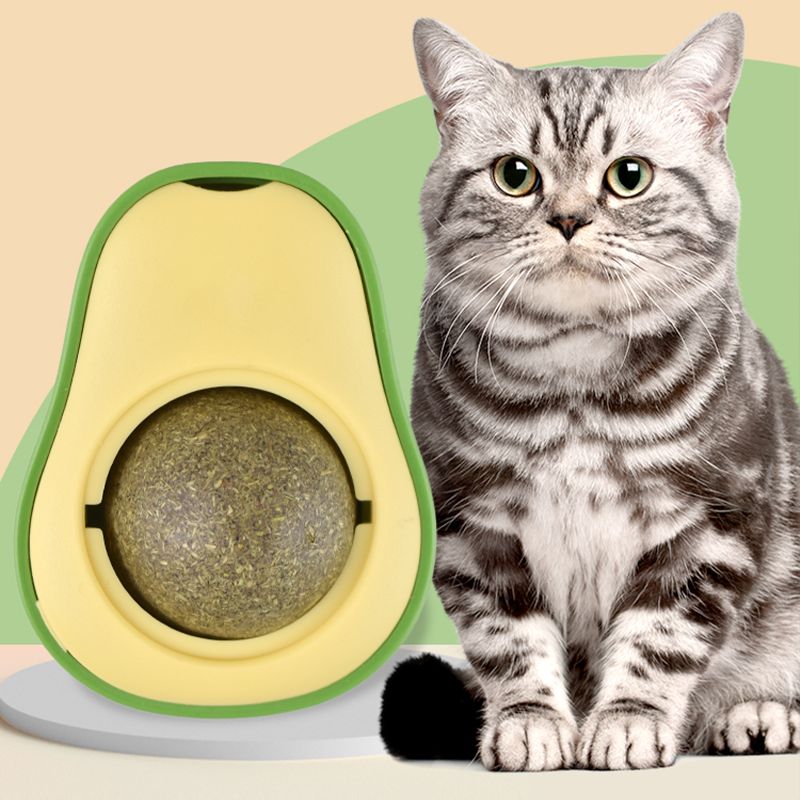 Avocado Catnip Toy holdonmy