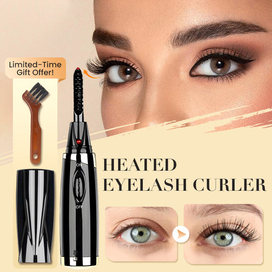 🥰2025 HOT SALE - BUY 1 GET 1 FREE!!🥰Heated Lash Curling Tool【Smart eyelash curler, easy to carry】