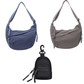 🎉Limited Offer Just ￡9.99😍Designer Direct Sales👜Women's Fashion Plain Colour Crossbody Hobo Bag