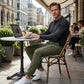 ✨ Easy Everyday Comfort | Men's Relaxed-Fit Adjustable Cargo Trousers