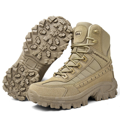 🔥Free Shipping - Waterproof and Non-Slip High Top Tactical Sports Boots (Improved Durability)