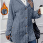 ⏳Limited-Time Offer: 50% OFF⏰Diamond-patterned women's warm hooded outerwear🎁