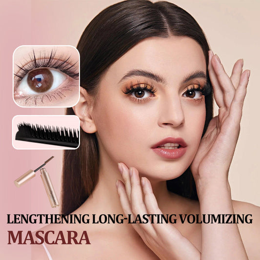 🔥Best Selling🔥Waterproof and Non-Smudging-Lengthening And Curling Long-lasting Mascara