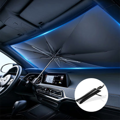 🔥Limited-time offer - 2026 Upgraded Car Windshield Sun Shade Umbrella