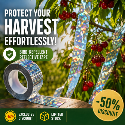 4PCS Bird Repellent Tape