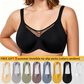 ⏳Last Day Special Price £9.8💐Women's Elegant Sheer Full Coverage Plus Size Bra