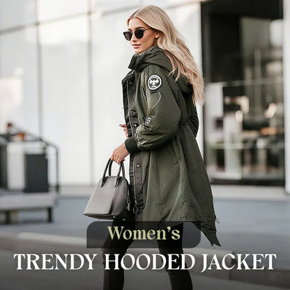 💜 Factory direct sales 💜High Quality Women's Long-sleeved Hooded Jacket【Free shipping】
