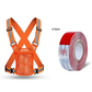 📢📢 55% OFF !! ⏰High Visibility Reflective Vest Adjustable Safety Running Gear with Pocket
