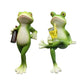 🎁Gift Idea Hot Sale 49% OFF🐸 Frog Flower Pot Hanger Ornament🍷