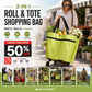 🔥HOT SALE 55% OFF🔥Foldable 2-in-1 Shopping Bag 🛍️ expands with zipper!✅Factory direct sales