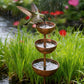 🐦 Bring your garden back to life! A peaceful birdbath with a rainwater collector to welcome local wildlife to your garden.🌿
