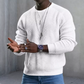 ✨ Timeless Comfort | Men's Soft Crew-Neck Sweater with Ribbed Hem