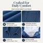 👗 60% OFF NOW! 👖 Casual Pocket Denim Midi Shirt Dress – Soft denim & relaxed fit – Functional pockets, perfect for everyday casual – comfortable and versatile ✨🌸