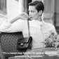Gold Buckle Square Fat Diamond Chain Bag