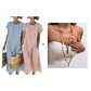 Limited-time offer⏰Women’s round-neck, asymmetrical, stylish solid-colour dress 💖 Extra loose fit 💖 Extremely breathable