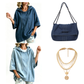 ✨ Easy Everyday Comfort | Women's Relaxed Hooded Denim Pullover