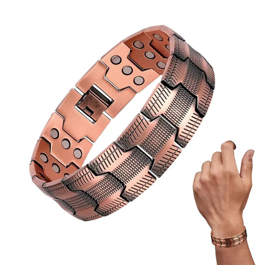 💥Limited-time offer - Copper Magnetic Bracelet- Relieve Fatigue And Promote Blood Circulation