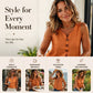 Women's V-Neck Sleeveless Cotton Linen Vest