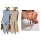 Limited-time offer⏰Women’s round-neck, asymmetrical, stylish solid-colour dress 💖 Extra loose fit 💖 Extremely breathable