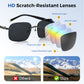 Today's Flash Sale⚡Fashionable Frameless HD Crystal Stone Polarized Sunglasses