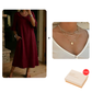 Burgundy_Dress & Necklace