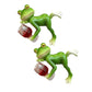 🎁Gift Idea Hot Sale 49% OFF🐸 Frog Flower Pot Hanger Ornament🍷