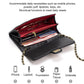 Gold Buckle Square Fat Diamond Chain Bag