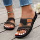 💕Enjoy the comfort💕Wide Feet Comfortable Open Toe Flat Sandals