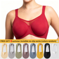 ⏳Last Day Special Price £9.8💐Women's Elegant Sheer Full Coverage Plus Size Bra