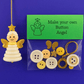 DIY Christmas Button Ornament Making Set