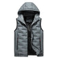 🔥 Layer More, Move Freely | Men's Lightweight Hooded Zip-Up Vest