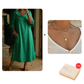 Dark green_Dress & Necklace
