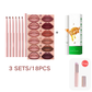🔥Hot Sale Deals- 12-Color Matte Lipstick & Lip Liner Set (Wood-Cased)