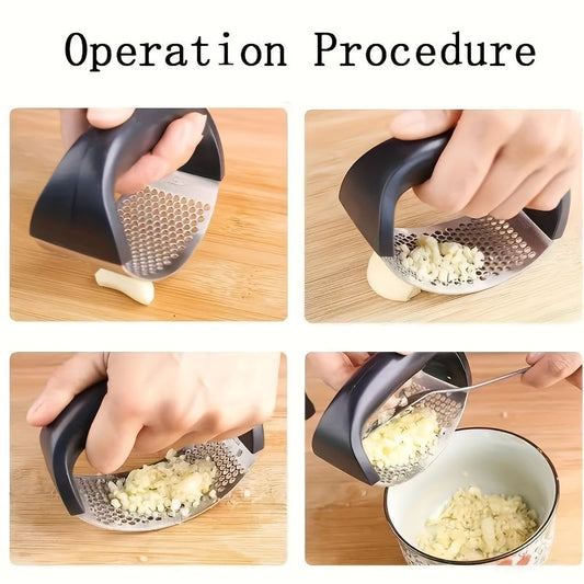 🔥Hot Sale -50% OFF🔥Stainless Steel Ring Garlic Press