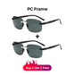 Today's Flash Sale⚡Fashionable Frameless HD Crystal Stone Polarized Sunglasses