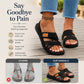 💕Enjoy the comfort💕Wide Feet Comfortable Open Toe Flat Sandals
