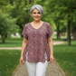 ⏰Last Day Sale 57% Off💃Women's T-shirt with leopard pattern, loose fit, V-neck