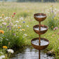 🐦 Bring your garden back to life! A peaceful birdbath with a rainwater collector to welcome local wildlife to your garden.🌿