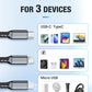 ⏳Transparent Luminous 3-in-1 Fast Charging Cable
