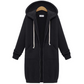 🌸LAST DAY SPECIAL PRICE!!🌸 Women Casual Zip Up Long Hooded Tunic Jacket with Pockets