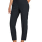 ⏳LIMITED OFFER 66% OFF🌞Women’s Fitted High-Waisted Zip-Pocket Trousers - 👖Lightweight, Breathable, Soft 26"/27" Ankle Pants with Zipper Pockets