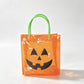 Halloween Clear PVC Pumpkin Tote Bag