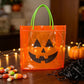 Halloween Clear PVC Pumpkin Tote Bag