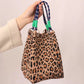 🔥LIMITED TIME SPECIAL PRICE £7.99!👜 Boho Striped Knit Women’s Bucket Handbag | Hand‑Made Autumn Casual Shoulder Bag