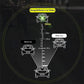 Car Anti-collision Reflective Warning Sticker (8 PCS)