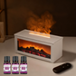 🔥Fireplace Flame Diffuser Humidifier with Remote