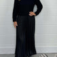 Women’s Stylish and Elegant Round-neck Pleated Dress【BUY 2 GET FREE SHIPPING】