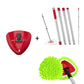 Chenille Spin Mop Head Replacement Unique Design Heads Turn Mop into Long-Handle Duster Dry Cleaning Trap Bucket & Handle