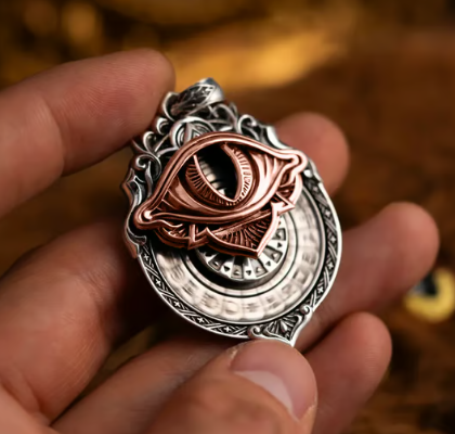 👁️‍🗨️🔥LAST DAY 52% OFF👁️‍🗨️Handmade Tarot Vision Pendant: Connect to Cosmic Wisdom Anytime(✨Comes with instruction manual)