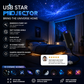 Plug-and-Play HD Galaxy & Ocean Projector Night Light🥳55,000+ Happy Users